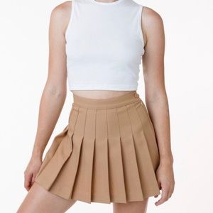 Los Angeles Apparel Mini Tennis Skirt